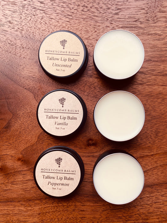 Tallow Lip Balm