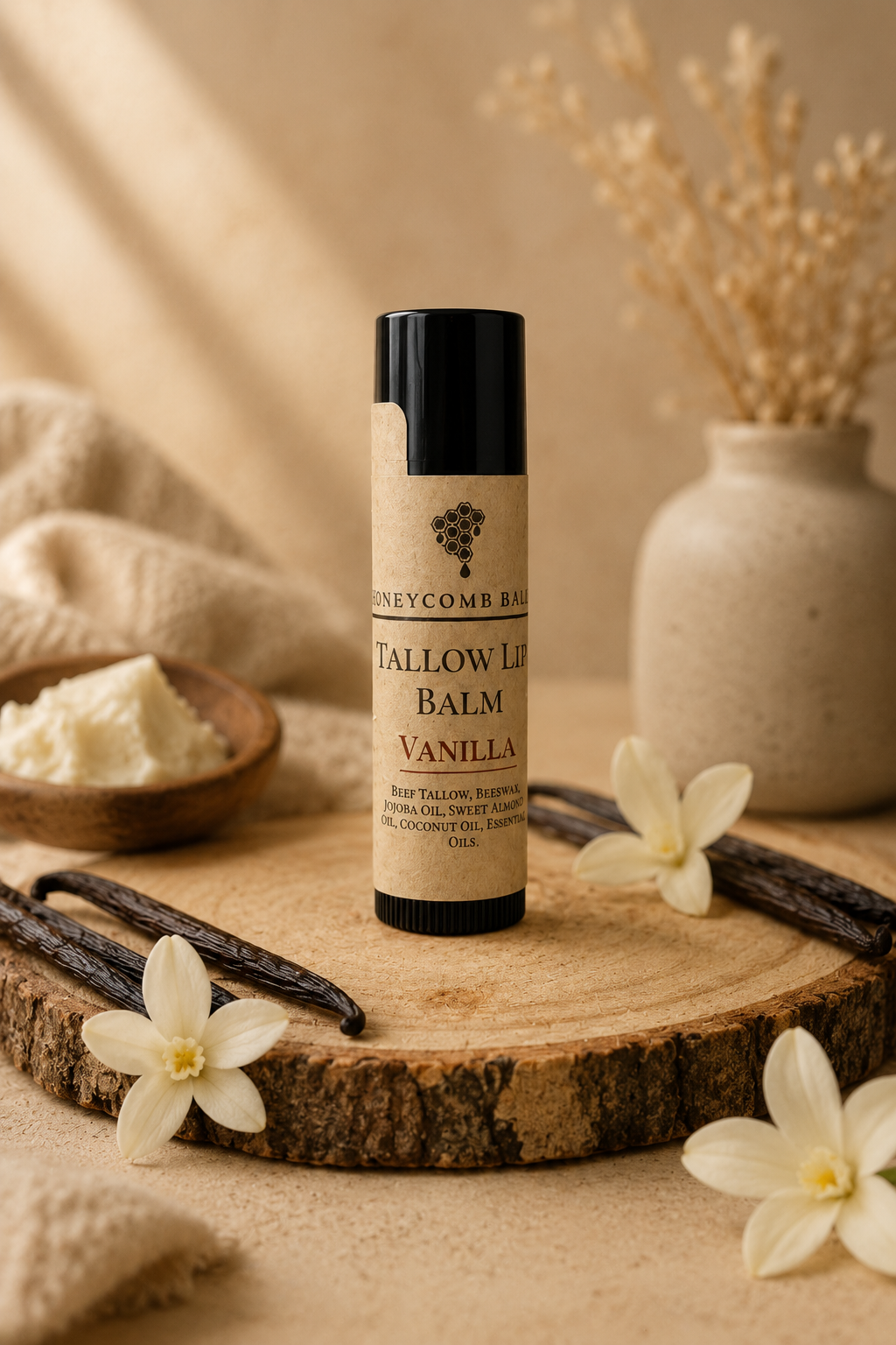 Tallow Lip Balm