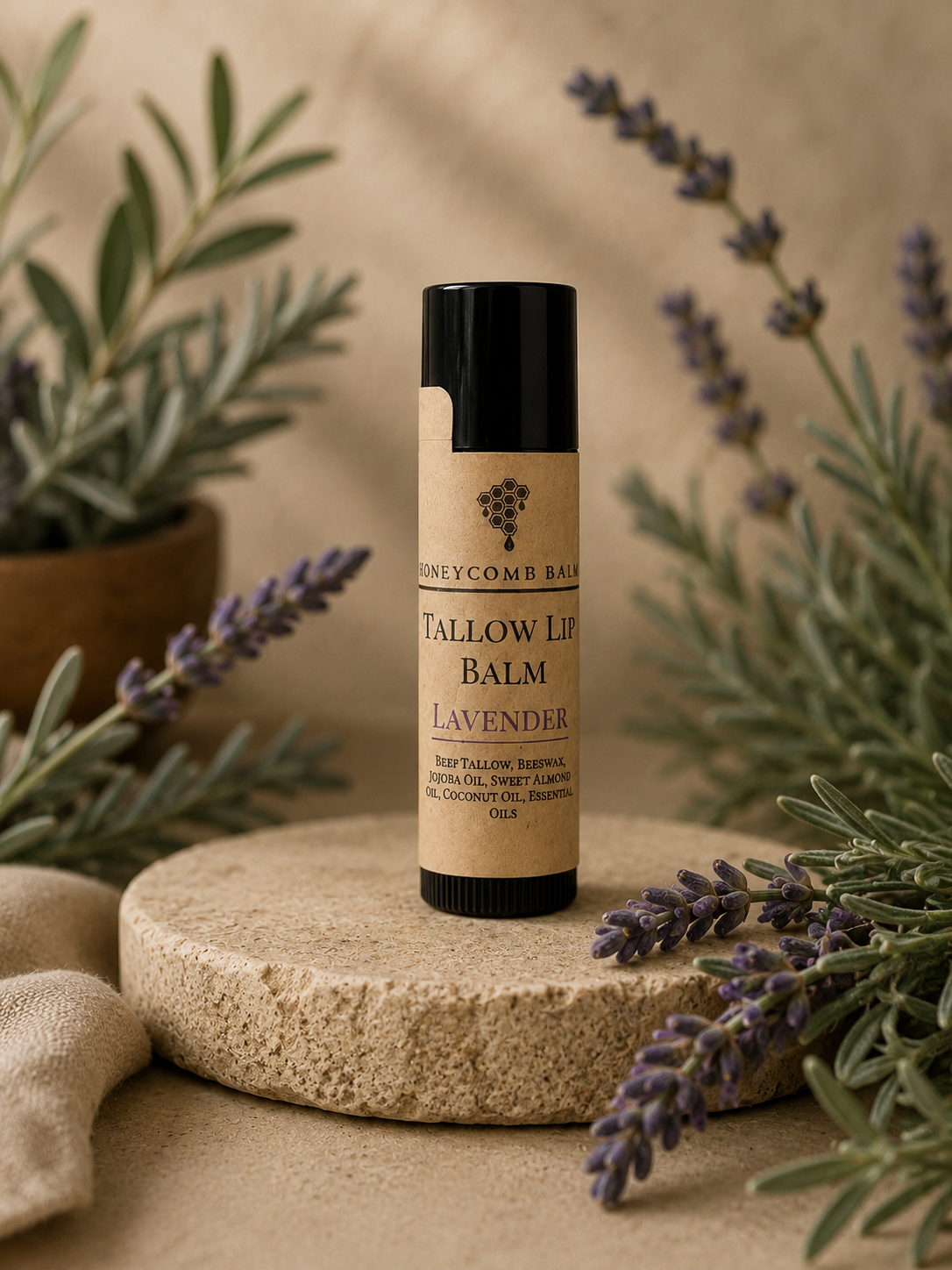 Tallow Lip Balm